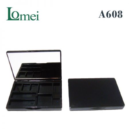 คอมแพ็คเมคอัพหลากสี - A608-บรรจุภัณฑ์คอมแพ็คเมคอัพ