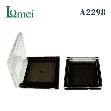 Прямоугольный компакт для макияжа - A2298-7,5 г-Упаковка для компактного макияжа