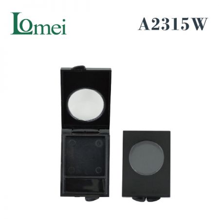 Rectangle Makeup Compact - A2315W-4.5g-แพ็คเกจเครื่องสำอาง