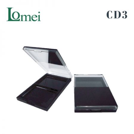 Прямоугольный компакт для макияжа - CD3-5 г-Упаковка для компактного макияжа