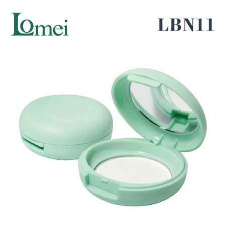 Boîtier de maquillage rond - LBN11-5,5g - Emballage de boîtier de maquillage
