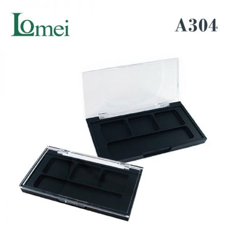 Трехцветная косметическая компактная пудра - A304-1.2г-Упаковка для компактной пудры