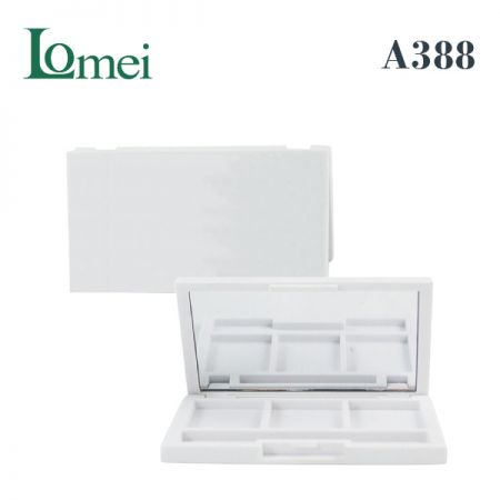 Maquillage compact à trois couleurs - A388-1,8g-Emballage de maquillage compact