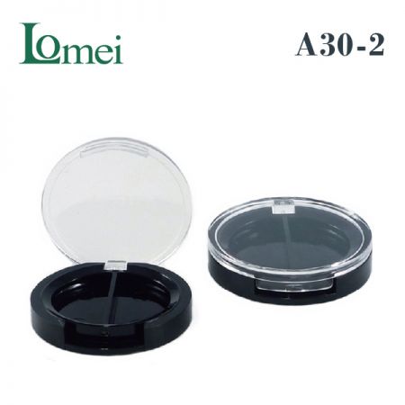 Maquillage compact à deux couleurs - A30-2.5g-Emballage compact de maquillage
