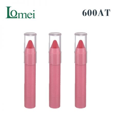 Tube de crayon à lèvres-600AT-3,5g-Emballage de tube de rouge à lèvres
