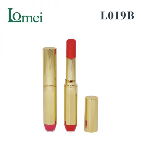 หลอดลิปสติกอลูมิเนียม-L019-B-3.3g / 4g-บรรจุภัณฑ์หลอดลิปสติก