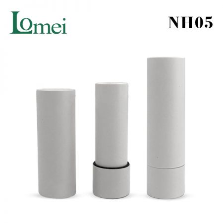 Tubo de lápiz labial de aluminio-NH05-3.5g-Paquete de tubo de lápiz labial
