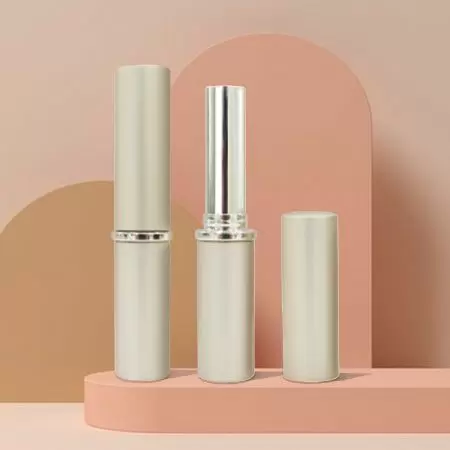 Tubo de lápiz labial de aluminio