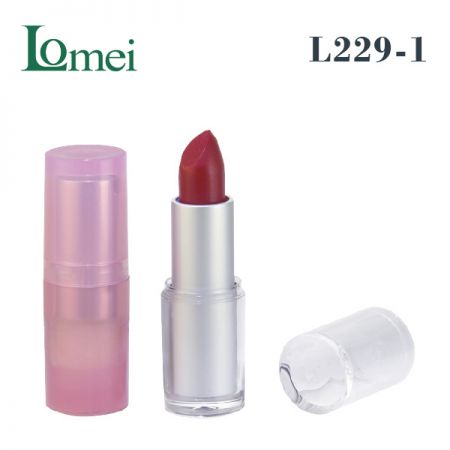 Tubo de lápiz labial acrílico-L229-1-3.5g / 3.8g-Paquete de tubo de lápiz labial