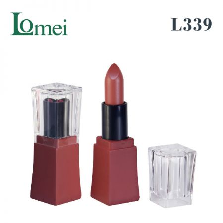 Tubo di rossetto in acrilico-L339-3.5g / 3.8g-Confezione tubo di rossetto