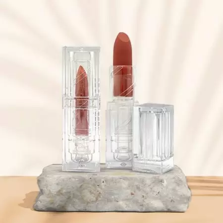 Tubo de lápiz labial de acrílico
