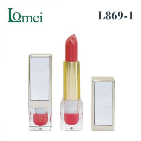 プラスチック口紅チューブ-L869-1-3.5 / 3.8g-口紅チューブパッケージ