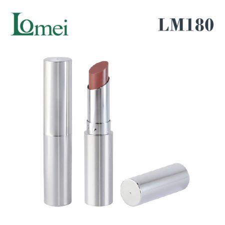 Tubo de lápiz labial de plástico-LM180-3g-Paquete de tubo de lápiz labial