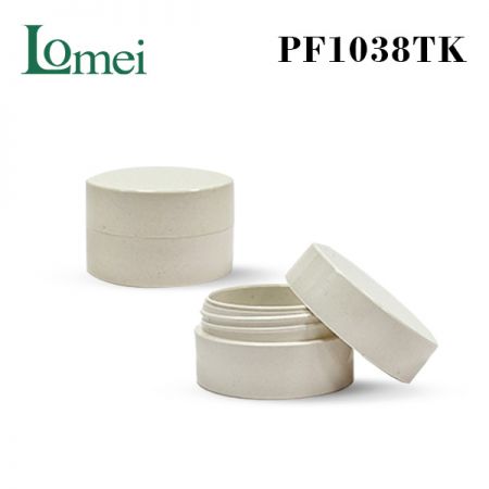 PFP Powder Jar-PF1038TK-3.5g-Plastic Free Cosmetics Packaging