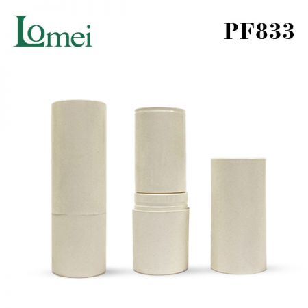Tubo de panstick PFP-PF833-14g-Embalaje de cosméticos libre de plástico