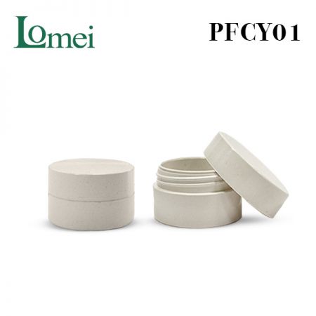 PFP Powder Pot-PFCY01-1.5g-Plastic Free Cosmetics Packaging