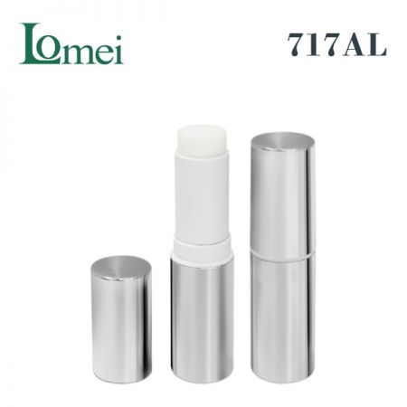 Tubo de Panstick de Aluminio-717AL-7 / 9g-envase de cosméticos de tubo de panstick