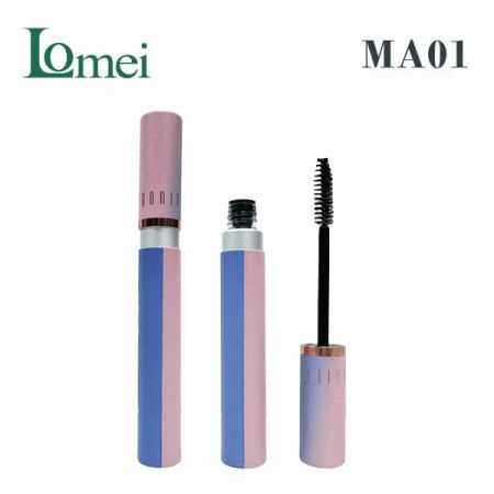 Papier-Mascara-Flasche Tube-MA01-12g-Papiermaterial Kosmetikverpackung