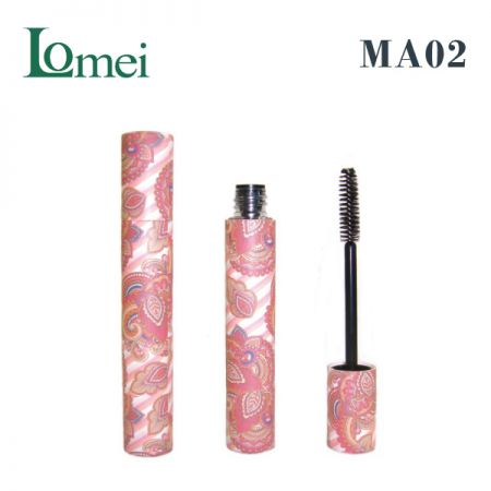 Papír szempillaspirál palack tubus-MA02-12g-Papír anyagú kozmetikai csomagolás