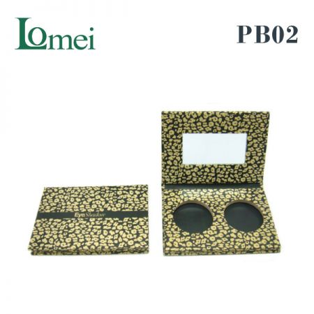 Paper cosmetics makeup compact-PB02-2.5g-Paper Material Cosmetic Package