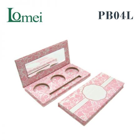Compacto de maquillaje cosmético de papel-PB04L-2g-Paquete cosmético de material de papel