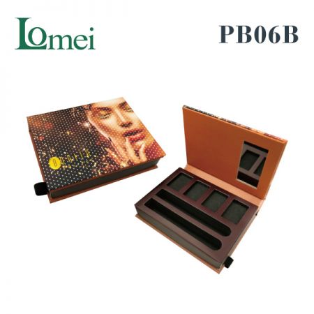 Cosmetici in carta compatto per trucco-PB06B-2,2g-Pacchetto cosmetico in materiale cartaceo