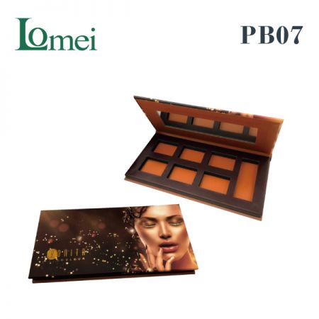 Paper cosmetics makeup compact-PB07-2g-Paper Material Cosmetic Package