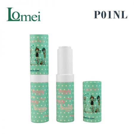 Paper Cosmetics Lipstick Tube-P01NL-3.5g-Paper Material Cosmetic Package