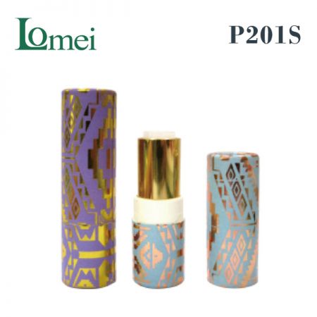環保紙外殼唇膏管 - P201S-2g-環保紙化妝品包材