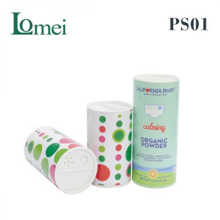 กระดาษเครื่องสำอาง ท่อพานสติก-PS01-50กรัม-แพ็คเกจเครื่องสำอางวัสดุกระดาษ