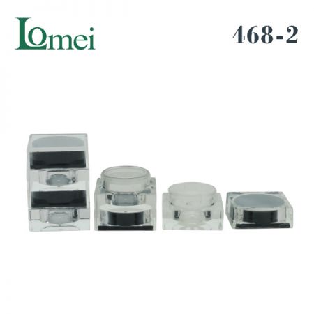 Acryl Lidschattenpuderbehälter - 468-2-3g - Lidschattenpuderbehälter für kosmetische Verpackungen
