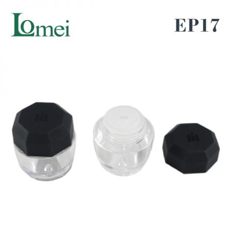 Vasetto di polvere di ombretto in acrilico - EP17-3,5g - Confezionamento cosmetico per vasetto di polvere di ombretto