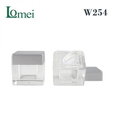 Szkło akrylowe do cieni do powiek - W254-2.3g - Opakowanie kosmetyczne do cieni do powiek