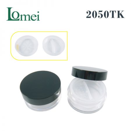 塑膠外殼蜜粉盒 - 2050TK-5g-粉盒化妝品包材