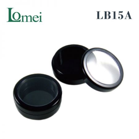Tarro de plástico para polvo de cosméticos - Paquete de tarro de polvo LB15A-10g