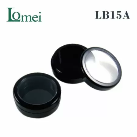 Plastik-Kosmetik Puderquastenglas - LB15A-10g-Puderquastenglas Verpackung
