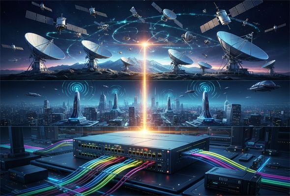 การใช้งานตัวเชื่อมต่ออุปกรณ์เครือข่าย & การสื่อสาร