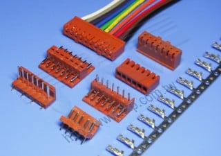 Conector Wire-to-Board cu pas de 2,50 mm - Fir-la-bord
