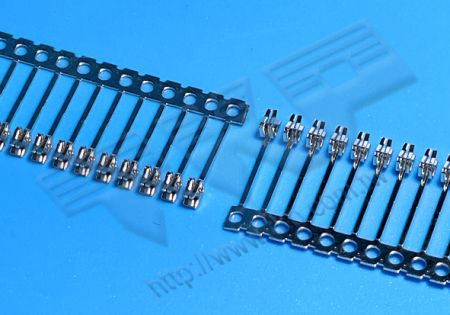 夾式端子 L 2.54mm (.100") PITCH Straight Type 180° LCD/HIC SERIES TERMINAL Lead-Free RoHS REACH