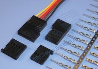 Conector serie Wire-to-Wire cu pas de 2,54 mm - De la fir la fir
