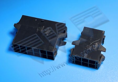MALE HOUSING 5.70mm (.224") PITCH DUAL ROW High Current WIRE TO WIRE CONNECTOR Alternative with Molex - MOLEX