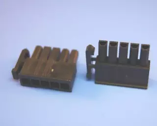 ERKEK KASA 4.20mm (.165") ARA BOŞLUK Tek Sıra 5PIN YAN KİLİT ile - MOLEX