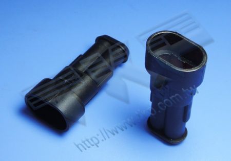 CONNECTEUR AUTOMOBILE FEMELLE TYPE 060 02PIN