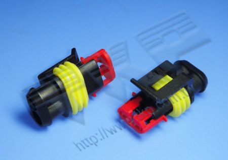 CONNECTEUR AUTOMOBILE MALE LOGEMENT 060 TYPE 02PIN