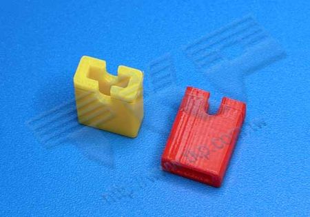 ショートブリッジキャップ 5.00mm (.197") ピッチ 単列 H=12.8MM 開口 ショートブロック ジャンパーキャップ リードフリー RoHS REACH