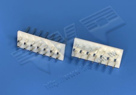 公座4.20mm (.165") 间距双排立式180° DIP 线对板连接器Lead-Free RoHS REACH