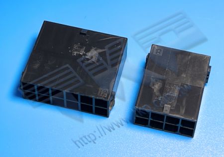 MALE HOUSING 5.70mm (.224") PITCH DUAL ROW High Current WIRE TO WIRE CONNECTOR Alternative with Molex - MOLEX