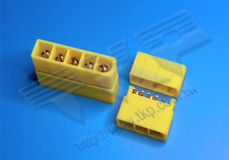 メスハウジング XT60 2PIN~8PIN ドローン 防水 無耳 単列 コネクタ ワイヤー対ワイヤーコネクタ リードフリー RoHS REACH