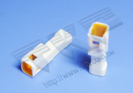 WEIBLICHES GEHÄUSE 020J1 TYP 02PIN AUTOMOBILVERBINDER - 02T-JWPF-VSLE-S-JST