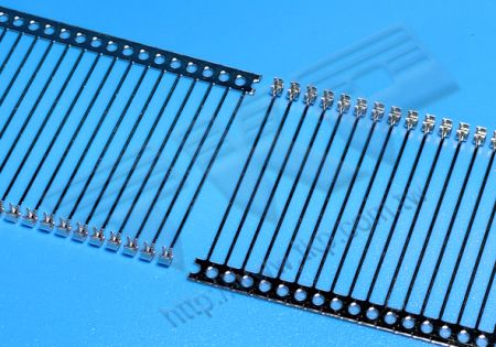 TERMINAL 2.54mm (.100") PITCH TERMINAL LCD/HIC SERIE 90°